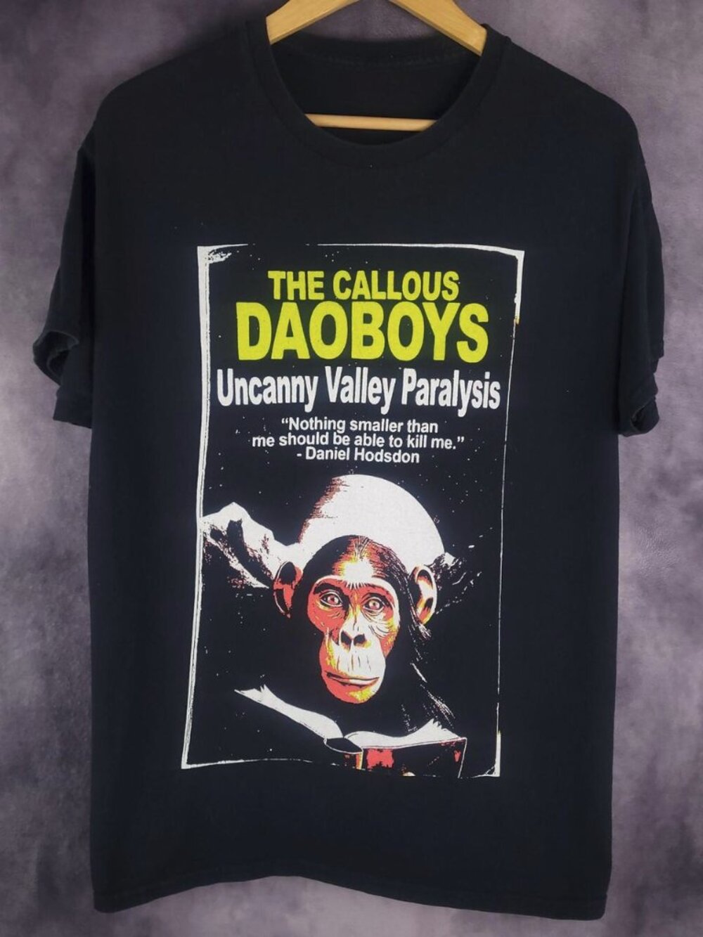 Callous Daoboys Uncanny Valley Paralysis hardcore band shirt